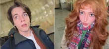 Парень и девушка исполнили в метро песню «Улетай на крыльях ветра»