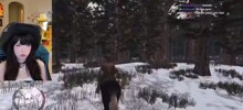 Реакция девушки на нападение медведя в игре RDR2