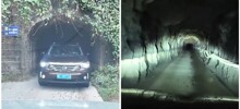 Знаменитый узкий тоннель в Чунцине