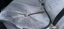 Металлический штырь пробил днище автомобиля и ягодицу пассажирки 
