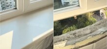 Мастер пришёл проверить окно и обнаружил серьёзную проблему с подоконником