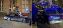 Молодых людей задержали в центре Москвы за жарку шашлыков на крыше автомобиля
