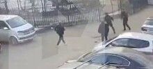 Поножовщина в Москве попала на видео