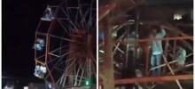 Колесо обозрения рухнуло в Индии