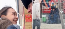 Девушка порадовала одинокого пожилого мужчину тёплым жестом заботы