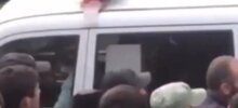 Толпа дагестанцев попыталась отбить у полиции задержанного за наезд на сотрудника ДПС
