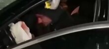 "Мчал под 200!": момент наезда силовика на дорожных рабочих в Тюмени попал на видео