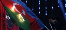 В Ереване провокатор поджёг флаг Азербайджана на открытии чемпионата Европы