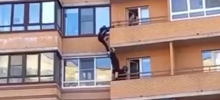 В Питере неравнодушный мужик не дал соседу спрыгнуть с балкона