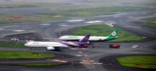 Два самолета не поделили рулёжную дорожку в Японии