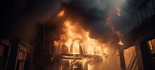 В Подмосковье сгорел хостел с нелегальными мигрантами: погибли восемь человек