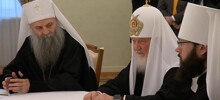 "И он сломался": на руке Патриарха Кирилла заметили часы Apple Watch