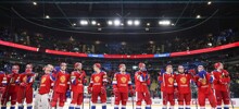 Сборная России по хоккею заняла первое место в рейтинге Международной федерации хоккея