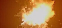 В Техасе зрелищно взорвалась ракета SpaceX