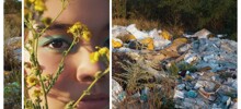 Девушка сделала фотосессию на свалке, чтобы заставить власти убрать мусор