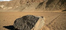 Ползущие камни Долины Смерти