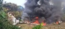 В Колумбии разбился военный самолёт с сотней солдат на борту