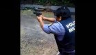 Бразильская полиция стреляет