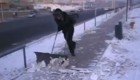 Отличное изобретение для чистки улиц от снега!
