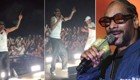 "Улетное выступление": На концерте рэпера Snoop Dogg зрители упали с трехметровой высоты