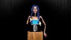 Визажистка из Сербии показала невероятную иллюзию, превратив себя в «деревянную куклу»