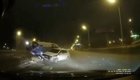 Загнал на ограждения: серьёзная авария в Казани