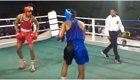 Боксерский поединок в Индии с неожиданным финалом 