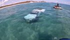 Таинственный затонувший пикап у побережья Автралии
