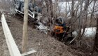 Авария дня. Водитель автобетономешалки погиб в Подмосковье