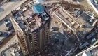На кадрах с дрона видны масштабы ущерба после взрыва в Бейруте