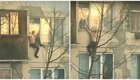 Пьяный балконный акробат в Санкт-Петербурге