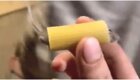 Макаронина с живой начинкой