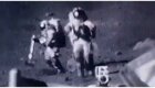 Американские астронавты пытаются пройтись по Луне