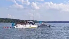 На Новосибирском водохранилище затонула яхта, на которой отдыхали десантники