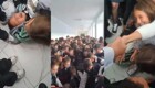 Ужасающая давка в школе в Казахстане попала на видео