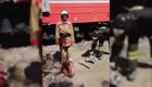 Сдача нормативов у российских пожарных пошла не по плану