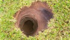 Огромную дыру в земле обнаружили в Германии