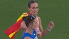 Спортсменка упустила медаль, начав праздновать чуть ранее финиша