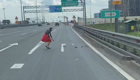Девушка перекрыла автомагистраль, чтобы спасти девятерых утят