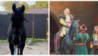 Конь Колян на сцене Большого театра