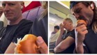 Мужчина съел луковицу прямо в самолёте: пассажиры в шоке, стюардесса заливает салон освежителем