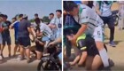 Судью жестоко избили после матча в Аргентине: нападение попало на видео