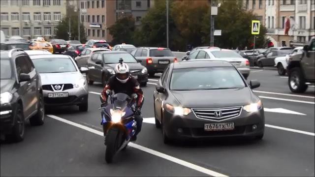 Небольшое ДТП с мото