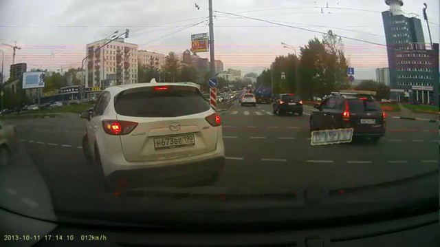 Левый поворот