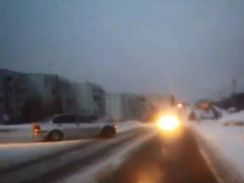 Ушел в сугроб