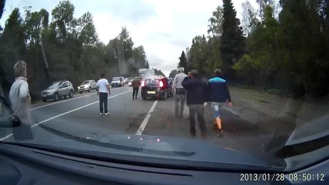 Авария дня 1349. Круз вылетел в лоб