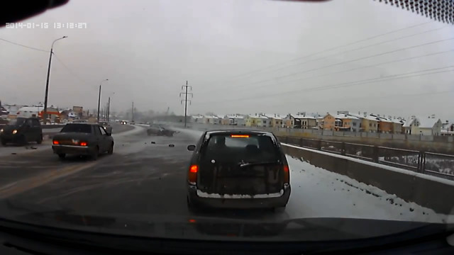 Авария дня 1374. Неудачный слалом