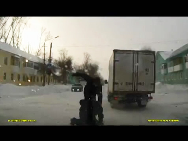 Драка с пешеходом