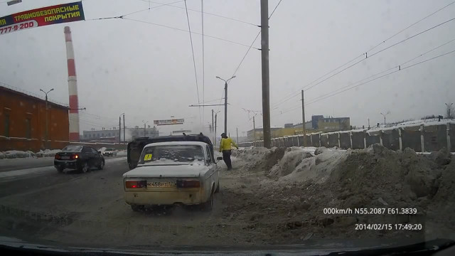 Авария дня 1397. Пьяный водитель перевернул Фокус