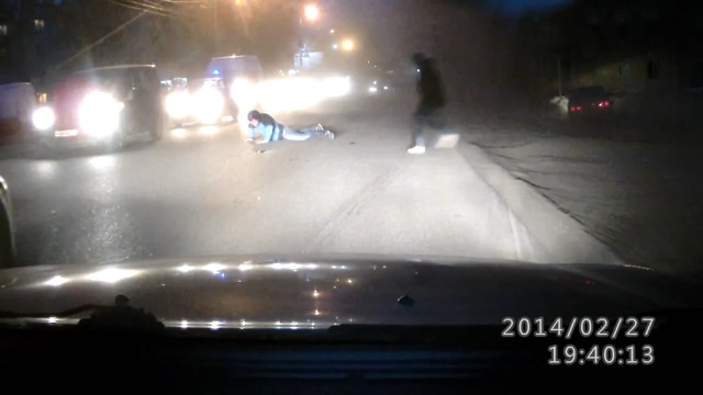 Авария дня 1415. Сбил парня на ПП